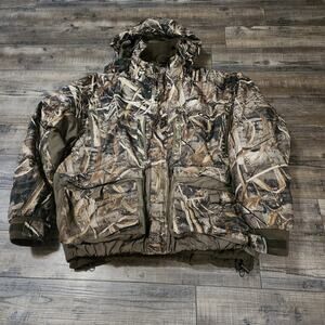 Drake Waterfowl 3 in 1 hunting jacket full jacket as lining Men XL Excellent
